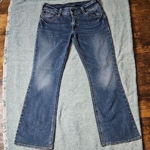 Silver Jeans Blue Flare Wide Leg Denim
